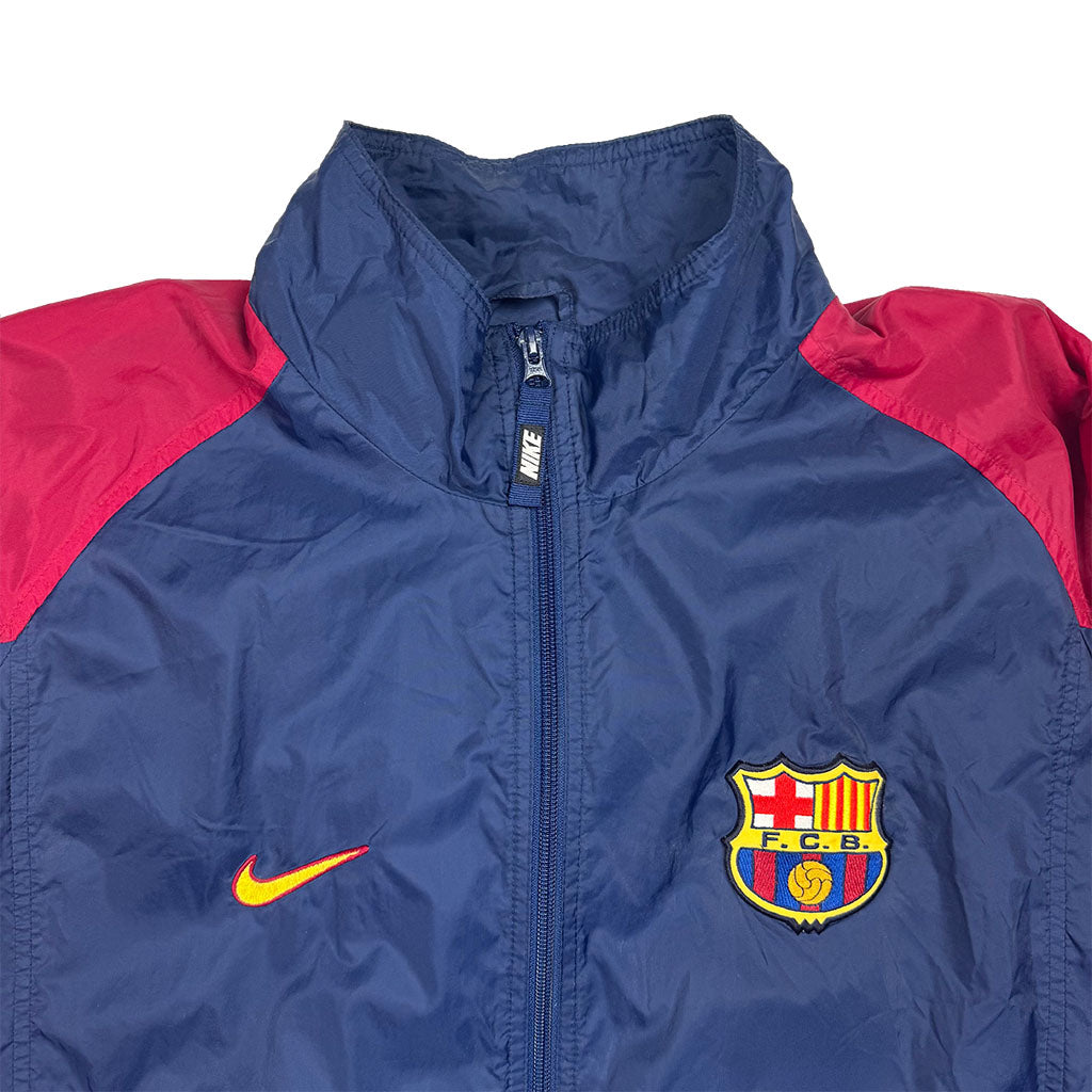 FC Barcelona Regenjacke 1998/99 XL (8/10)