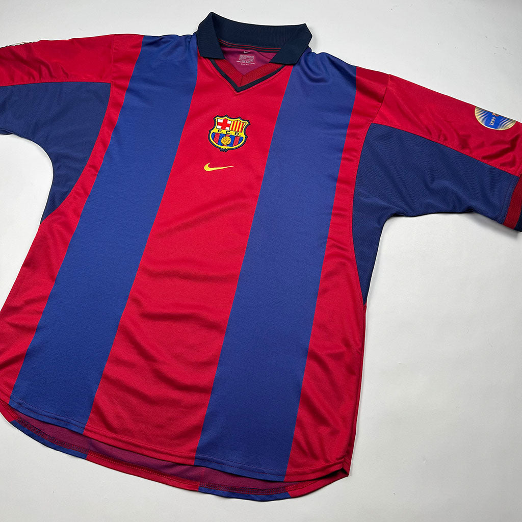 FC Barcelona Heim 2000/01 XXL (8/10)