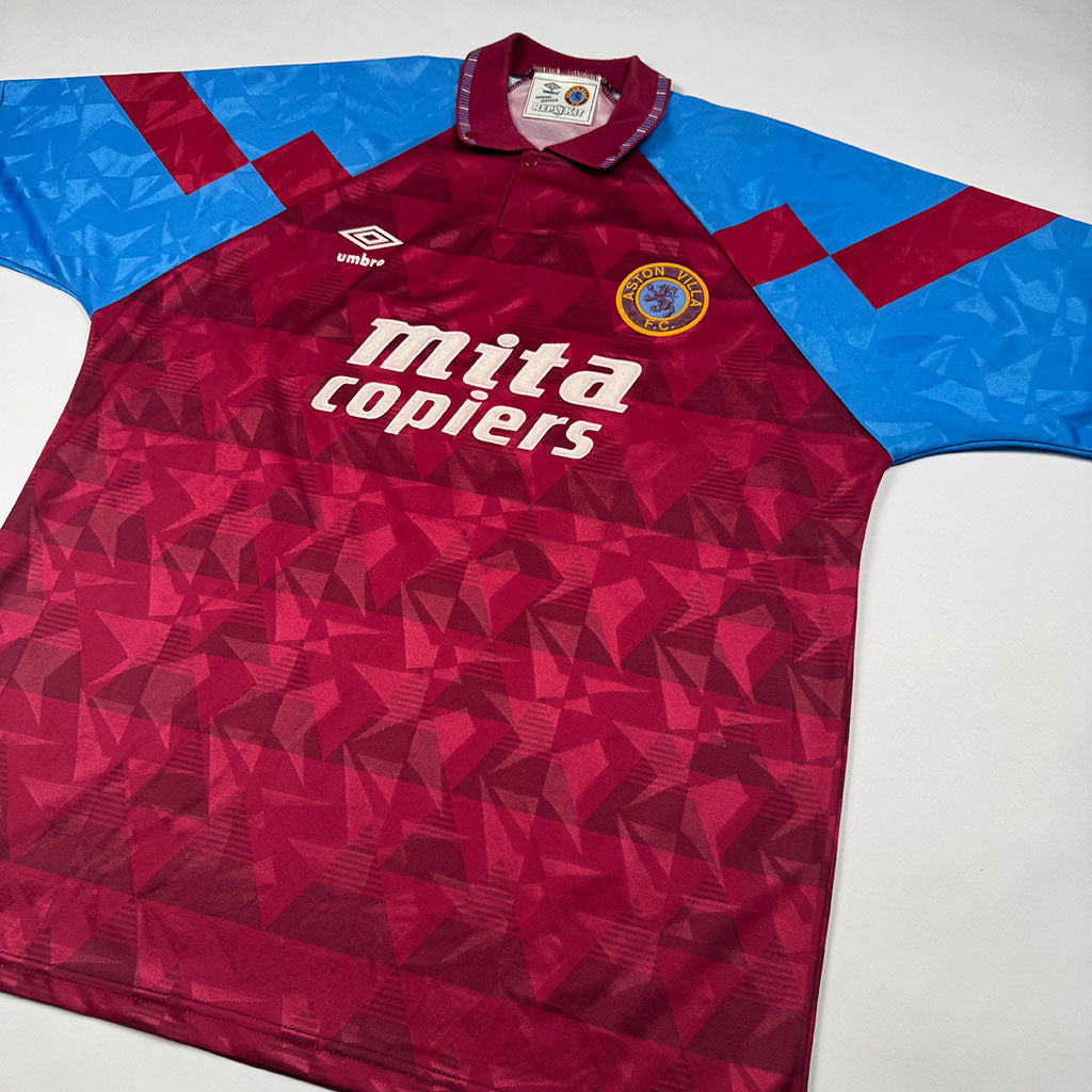 Aston Villa Heim 1990-92 L (8/10)