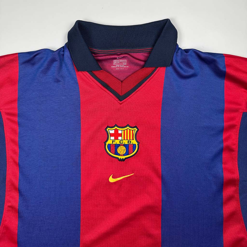 FC Barcelona Heim 2000/01 XXL (8/10)