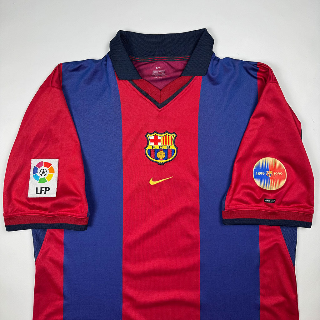 FC Barcelona Heim 2000/01 XXL (8/10)