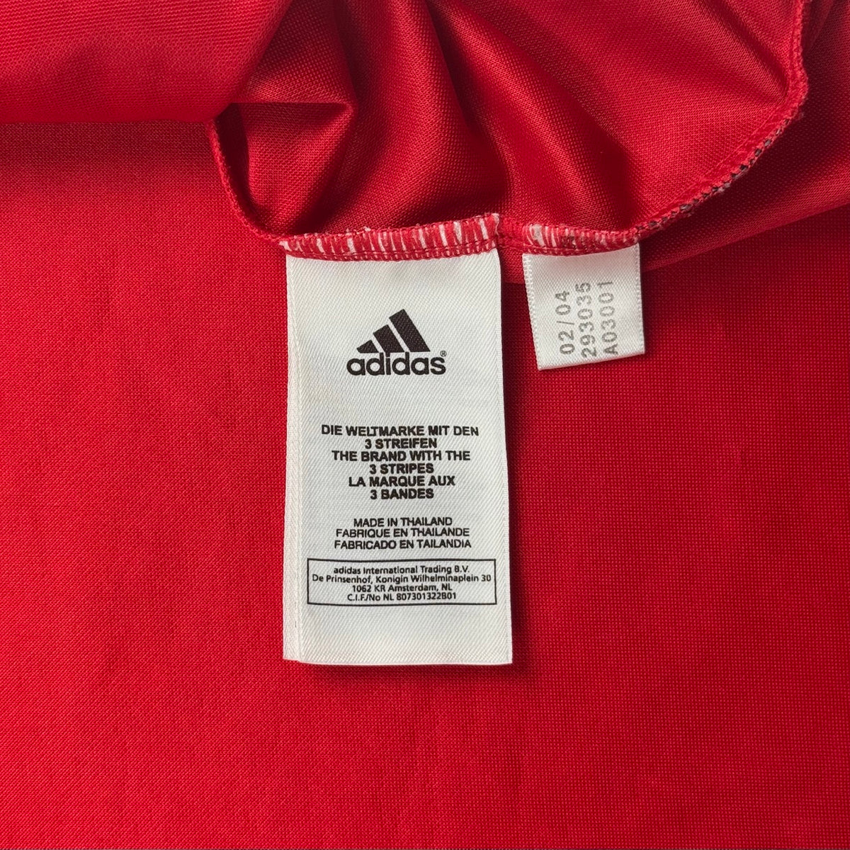 Wacker Burghausen Auswärts 2004-05 XL 'Herzig' – Matchworn