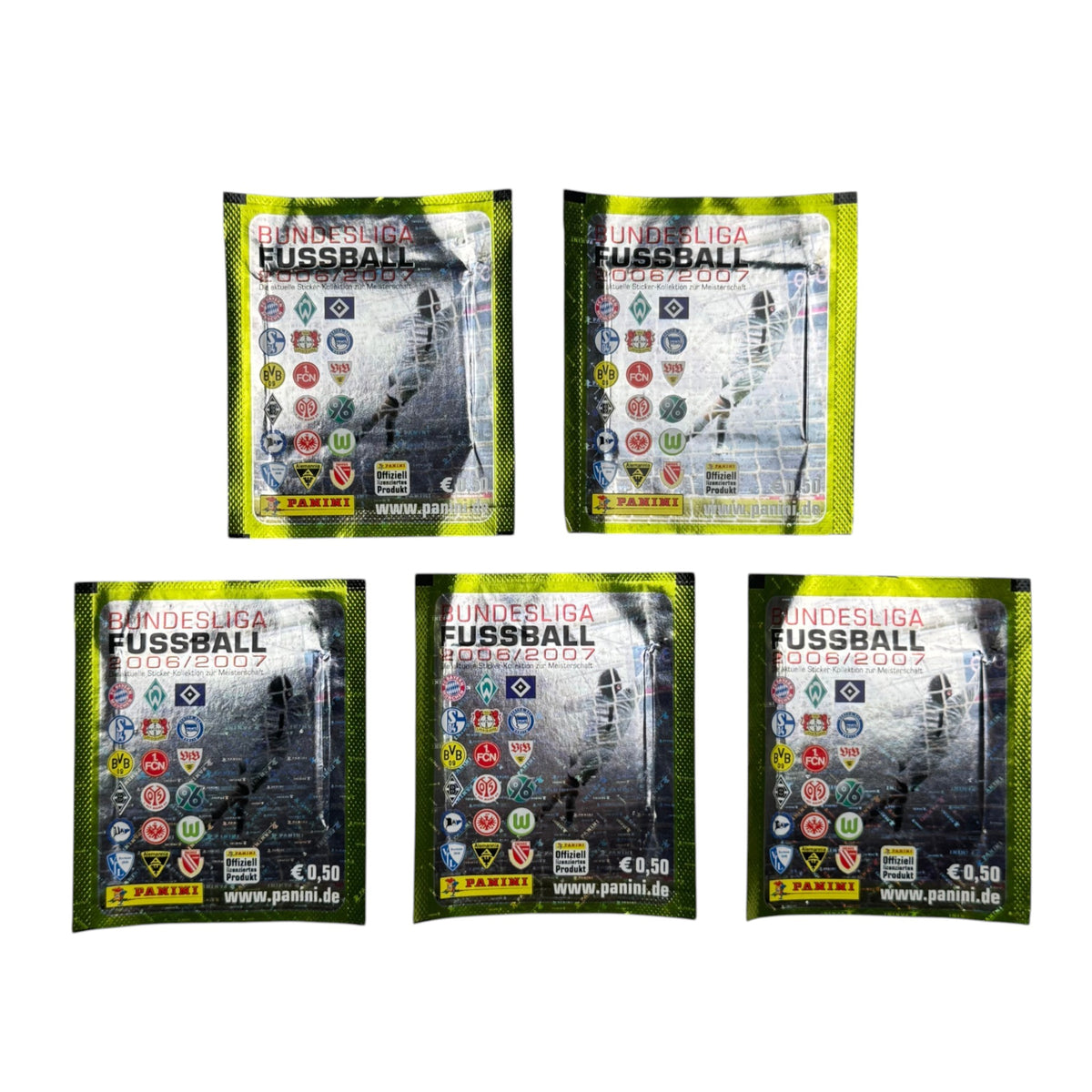 Panini Bundesliga 2006-07 – 5 Sticker-Tüten
