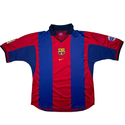 FC Barcelona Heim 2000/01 XXL (8/10)