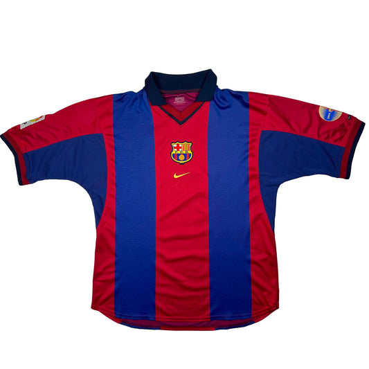 FC Barcelona Heim 2000/01 XXL (8/10)