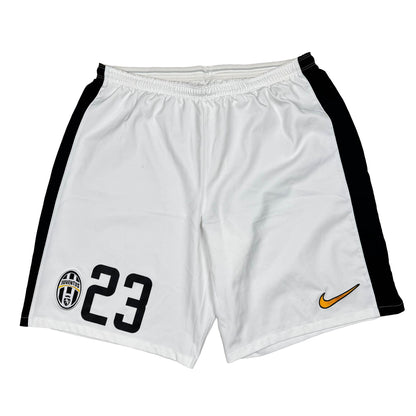 Juventus Turin Shorts Heim 2014/15 Arturo Vidal Match-Prepared (9/10)