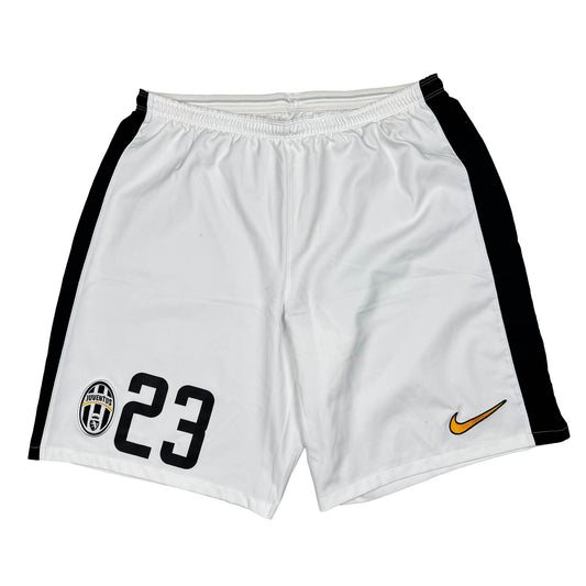 Juventus Turin Shorts Heim 2014/15 Arturo Vidal Match-Prepared (9/10)