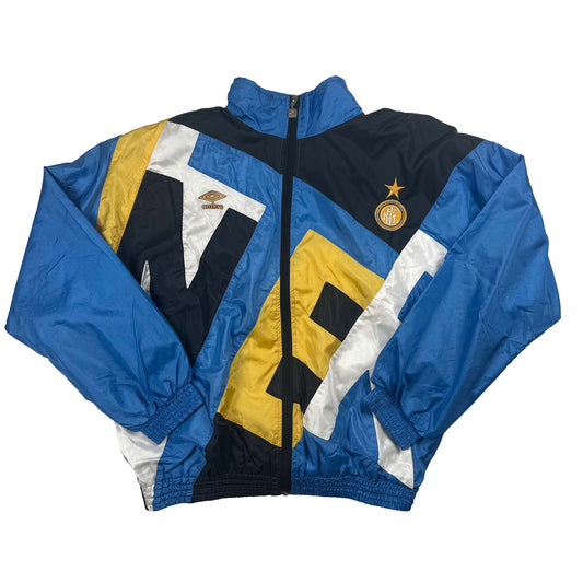 Inter Mailand Trainingsjacke 1991/92 L (8/10)