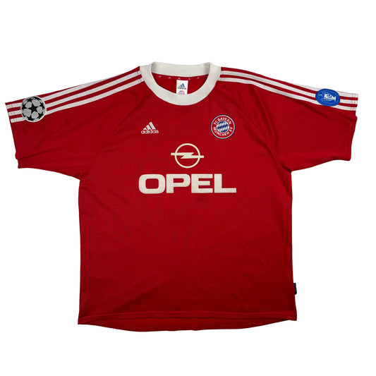 FC Bayern München CL Trikot 2000/01 XL 'Elber' (8/10)