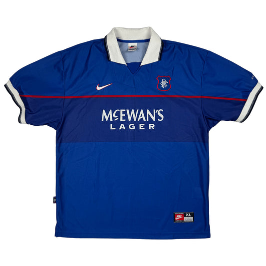 Glasgow Rangers Heim 1997-99 XL (8/10)