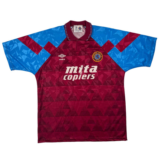 Aston Villa Heim 1990-92 L (8/10)