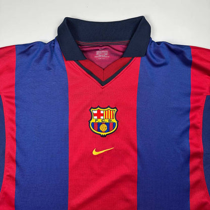 FC Barcelona Heim 2000/01 XXL (8/10)