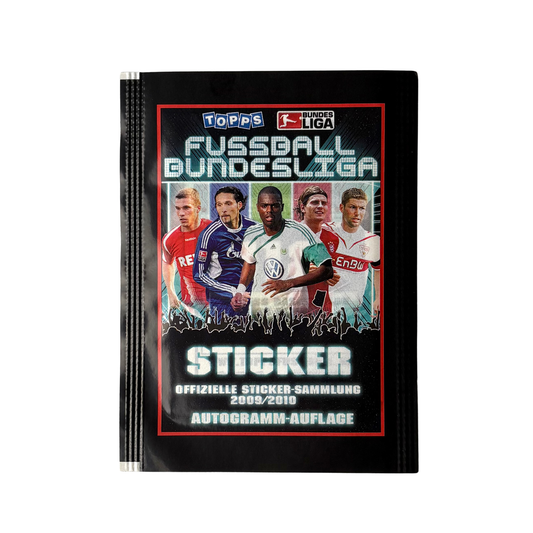 Topps Bundesliga 2009-10 – 1 Sticker-Tüte
