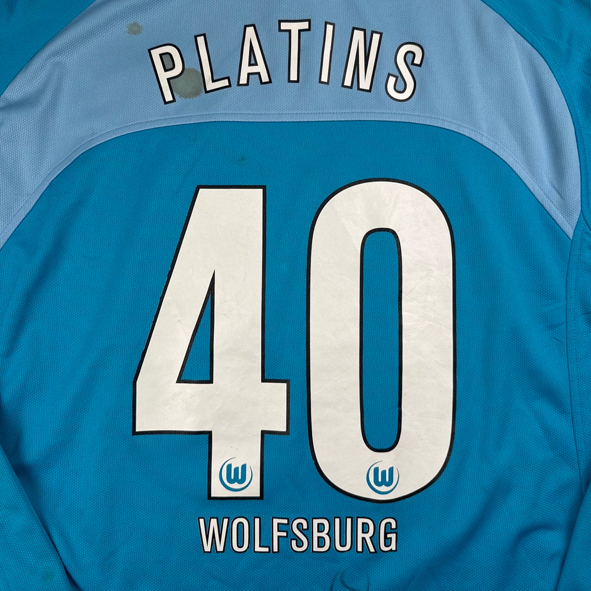 VfL Wolfsburg Torwart 2004-05 XL 'Platins' – Matchworn