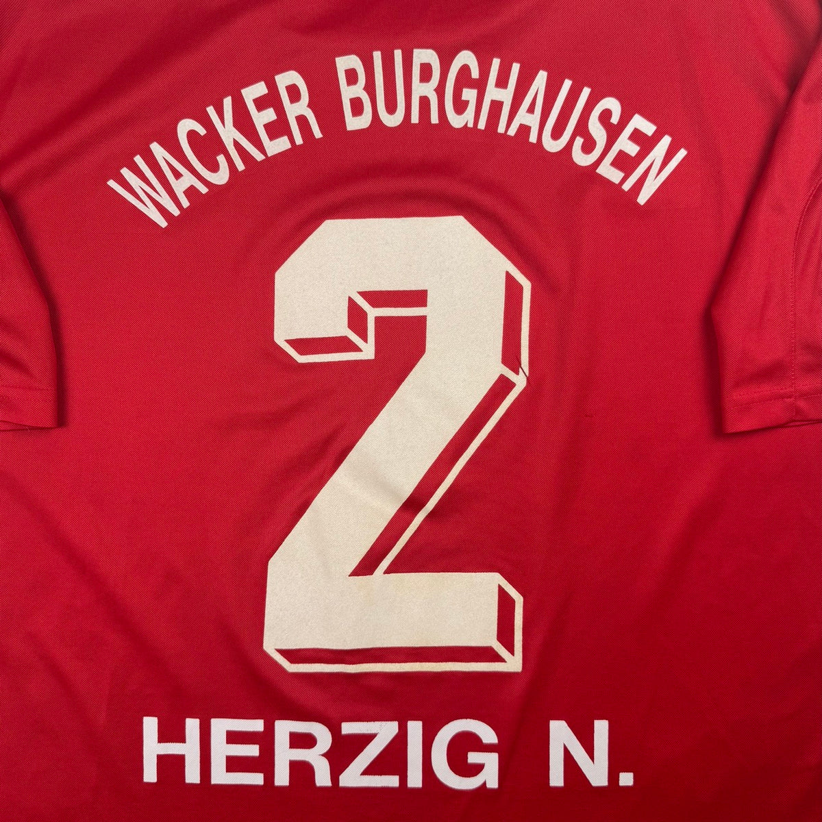 Wacker Burghausen Auswärts 2004-05 XL 'Herzig' – Matchworn