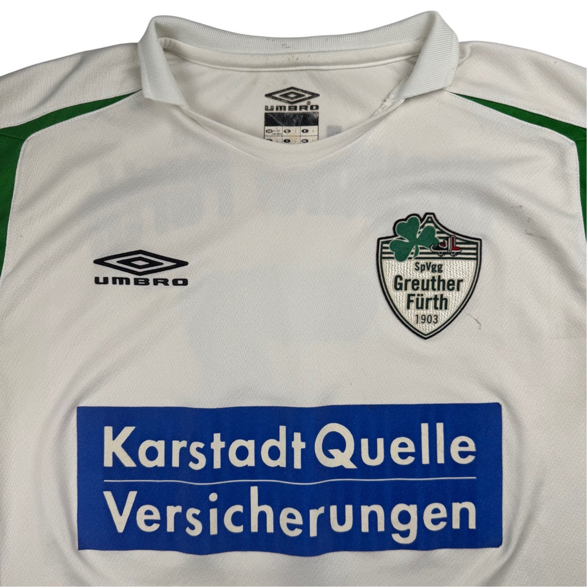 SpVgg Greuther Fürth Heim 2005-06 L 'Andreasen' – Matchworn