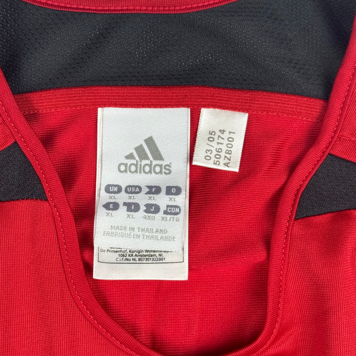 Wacker Burghausen Auswärts 2005-06 XL 'Paul' – Matchworn