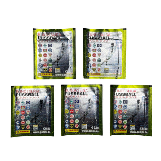 Panini Bundesliga 2006-07 – 5 Sticker-Tüten