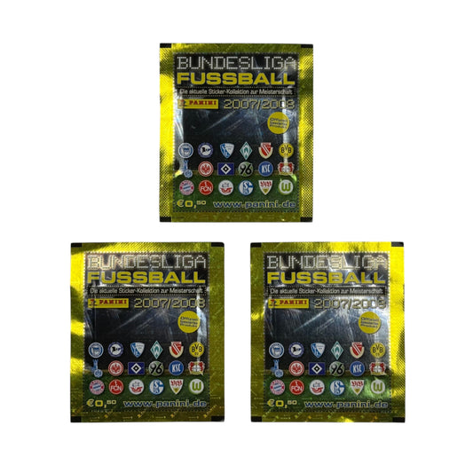 Panini Bundesliga 2007-08 – 3 Sticker-Tüten