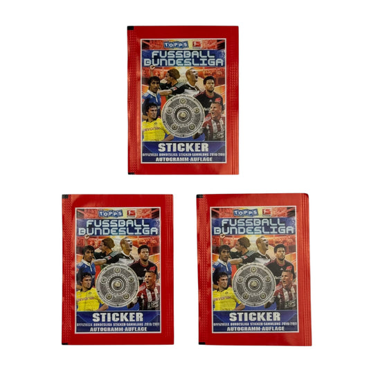 Topps Bundesliga 2010-11 – 3 Sticker-Tüten