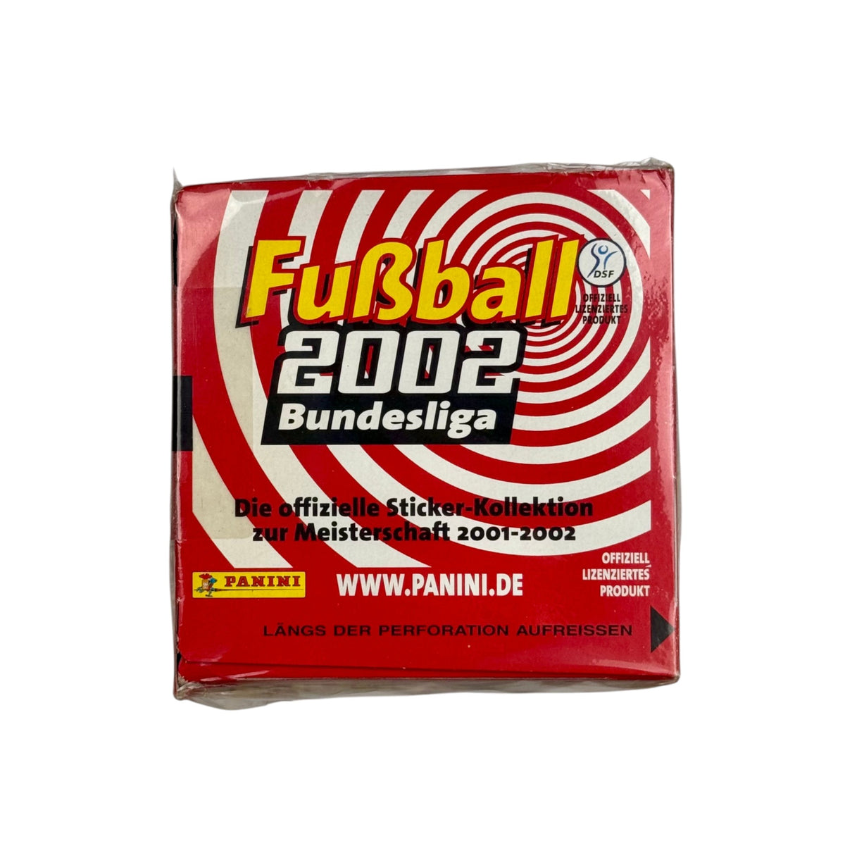Panini Bundesliga 2002 – Original Sticker Display