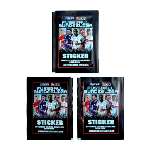 Topps Bundesliga 2009-10 – 3 Sticker-Tüten