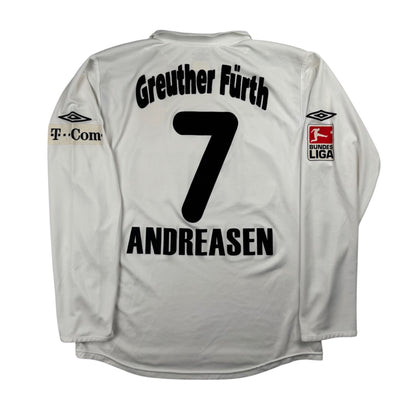 SpVgg Greuther Fürth Heim 2005-06 L 'Andreasen' – Matchworn