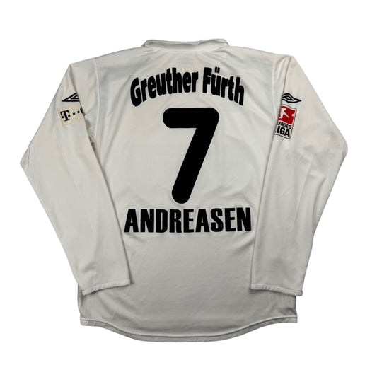 SpVgg Greuther Fürth Heim 2005-06 L 'Andreasen' – Matchworn